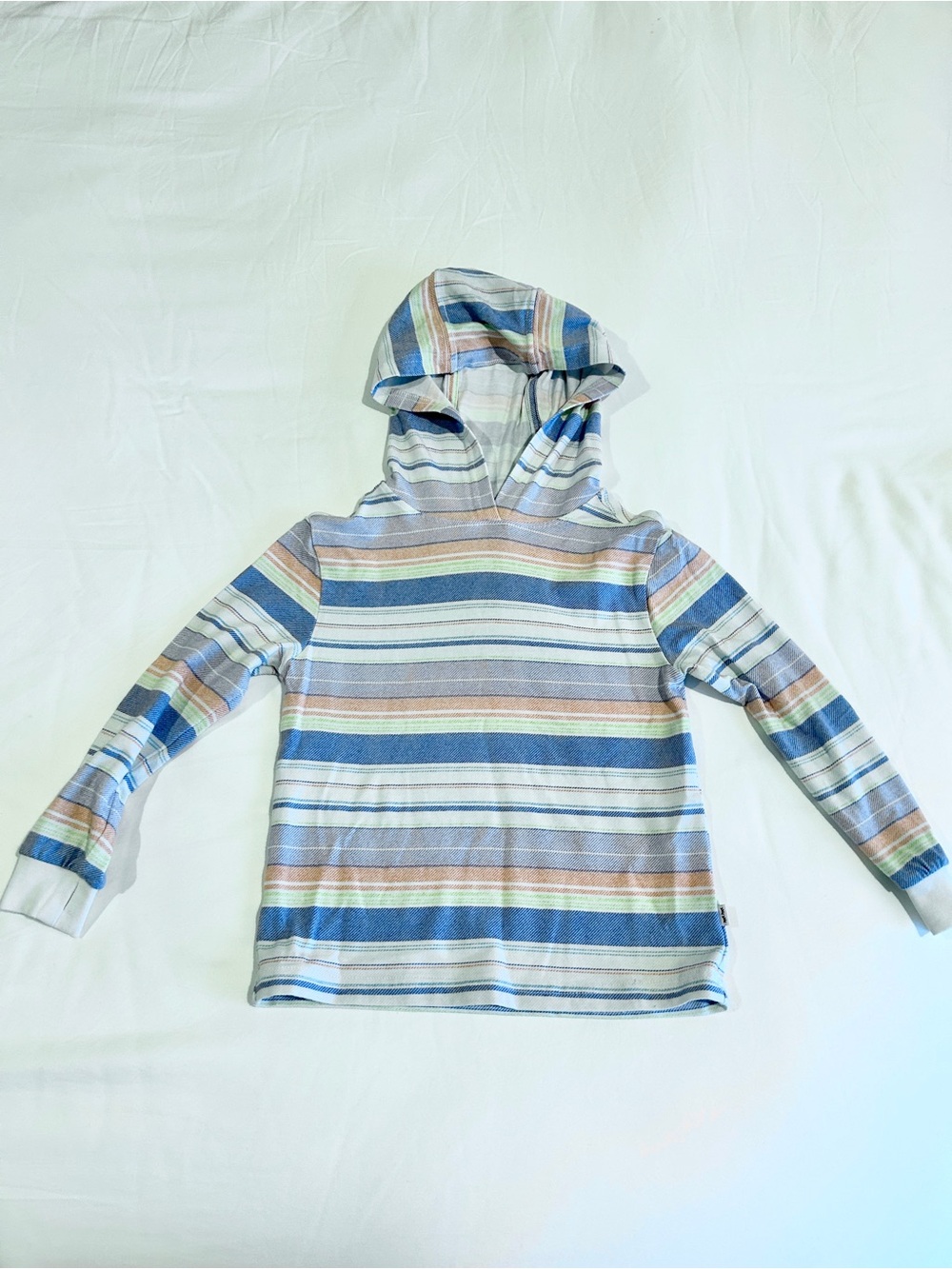 Little Sleepies Beachy Stripe Hooded Tee